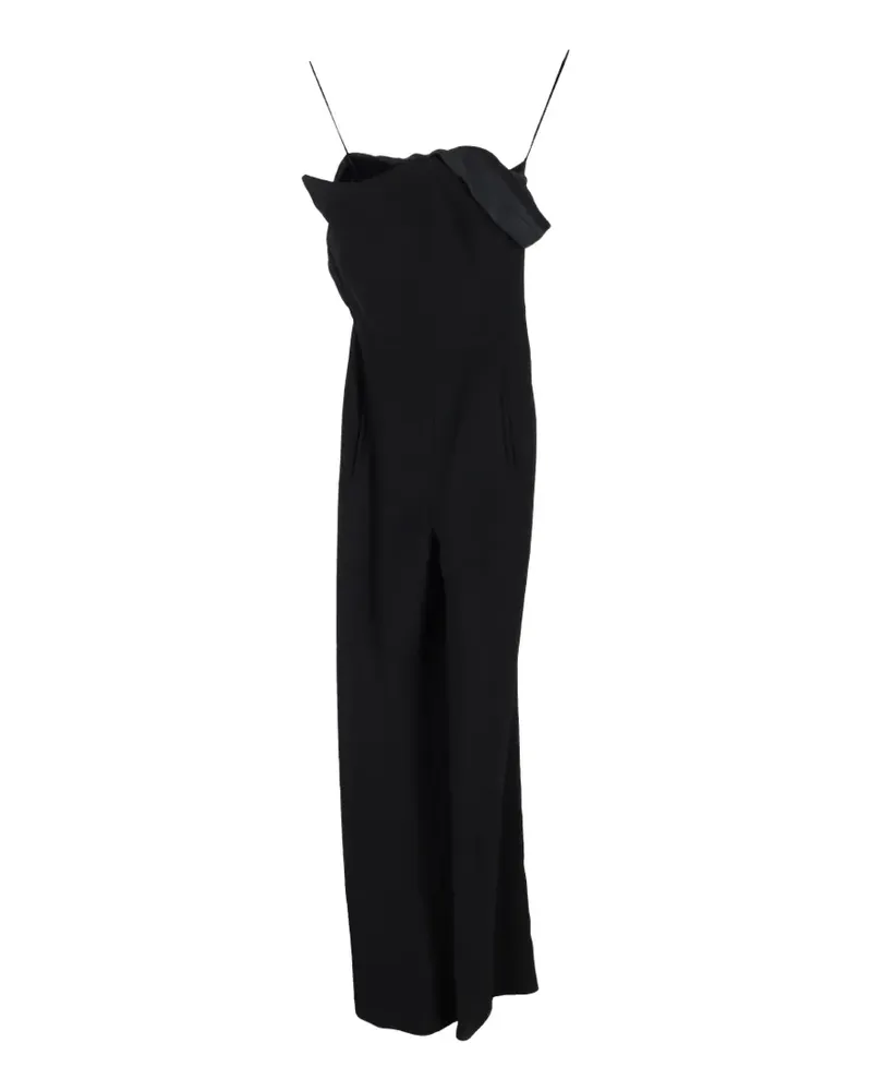 Roland Mouret sleeveless wide-leg jumpsuit - Schwarz Schwarz
