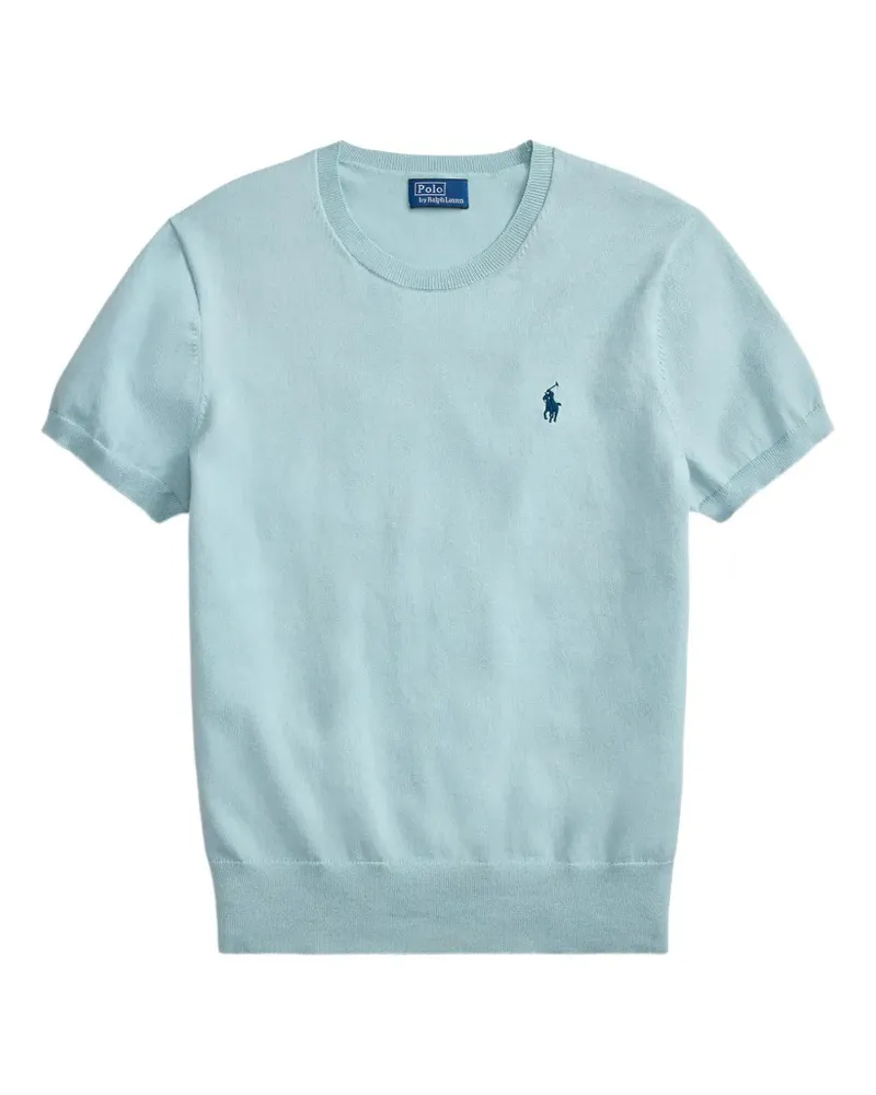 Ralph Lauren T-Shirt mit Pony-Stickerei - Grün Grün