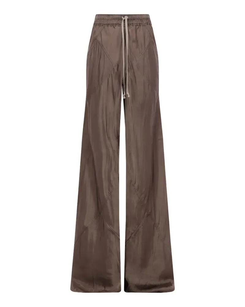 Rick Owens drawstring wide-leg trousers - Braun Braun