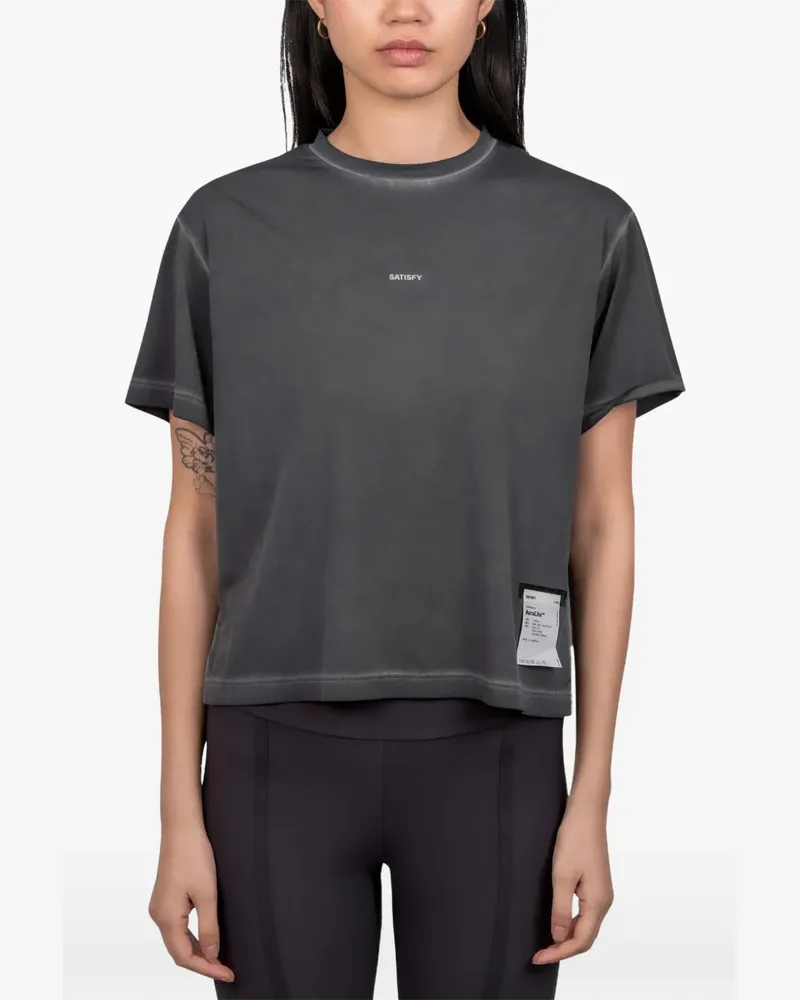 Satisfy AuraLite™ crew-neck T-shirt - Grau Grau