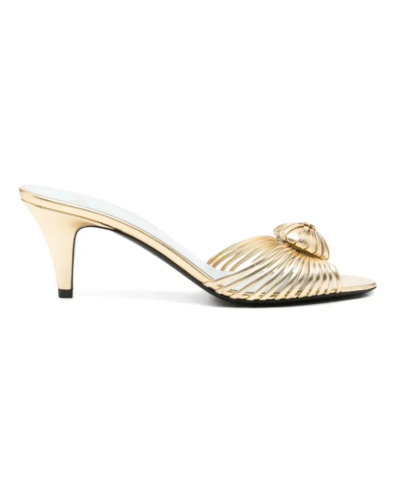 Valentino Garavani Sandalen mit Riemen und Herz - Gold Gold