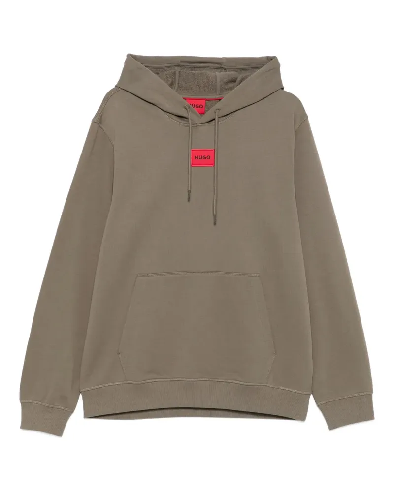 HUGO BOSS Hoodie mit Kordelzug - Grün Grün