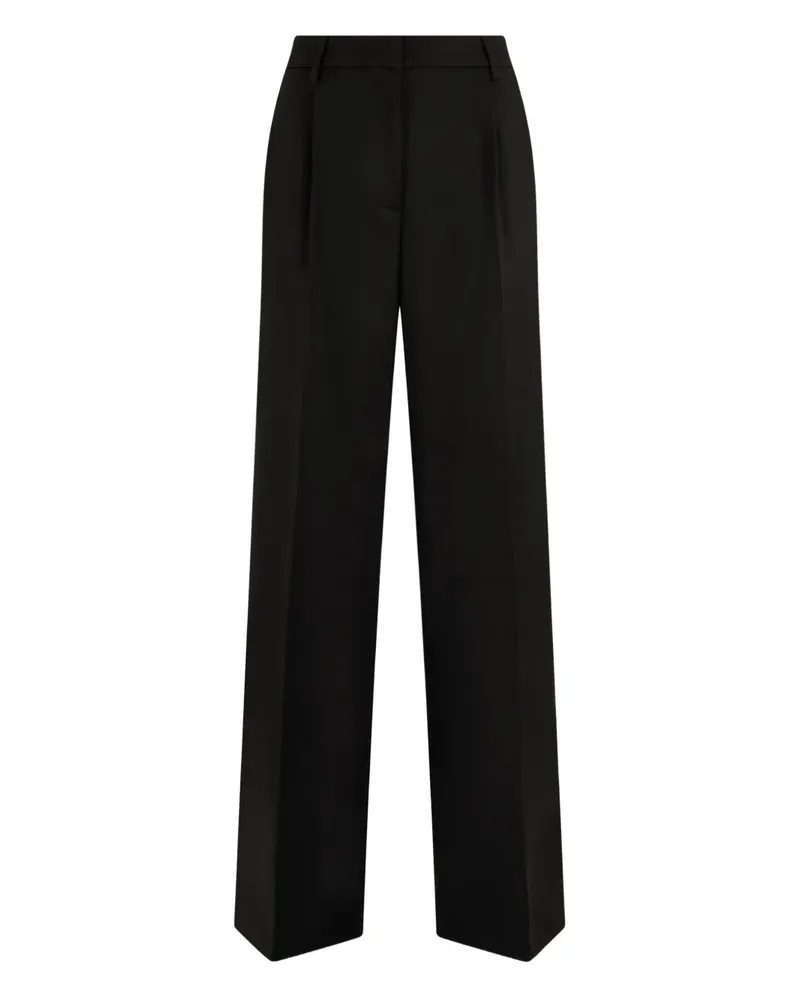 Boglioli belted trousers - Schwarz Schwarz