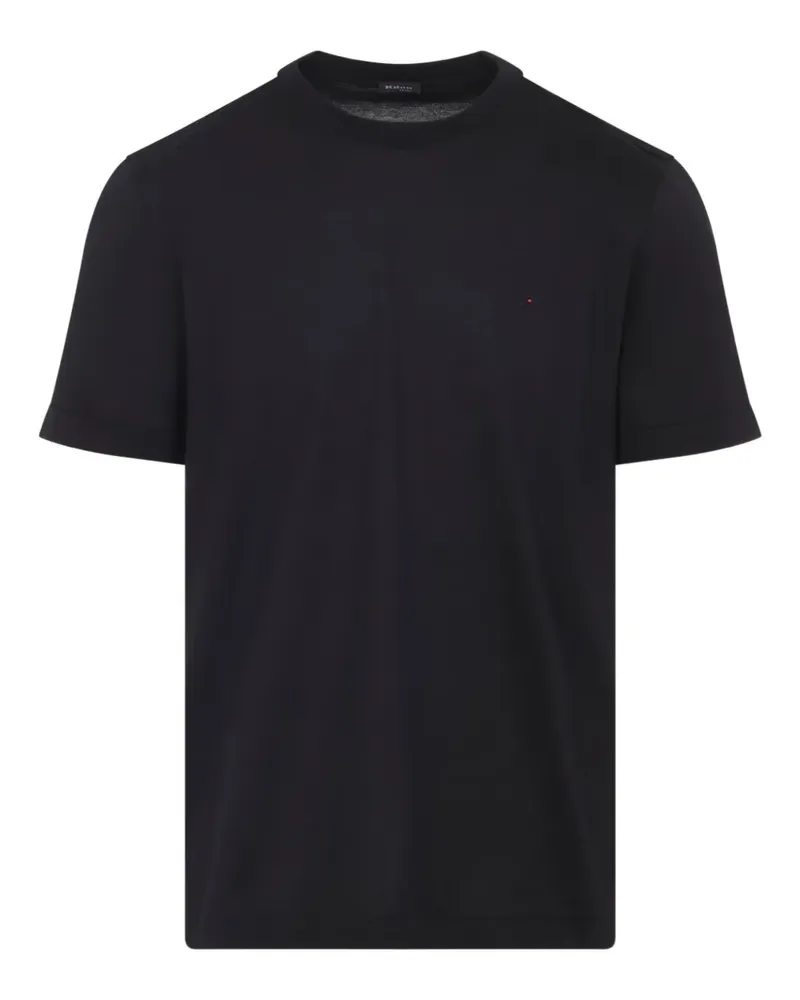 Kiton Klassisches T-Shirt - Schwarz Schwarz
