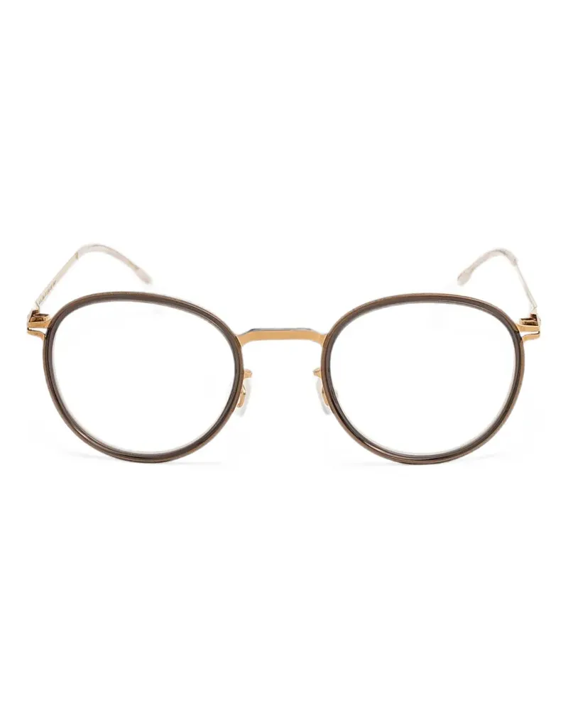 Mykita Kiana Brille mit rundem Gestell - Braun Braun