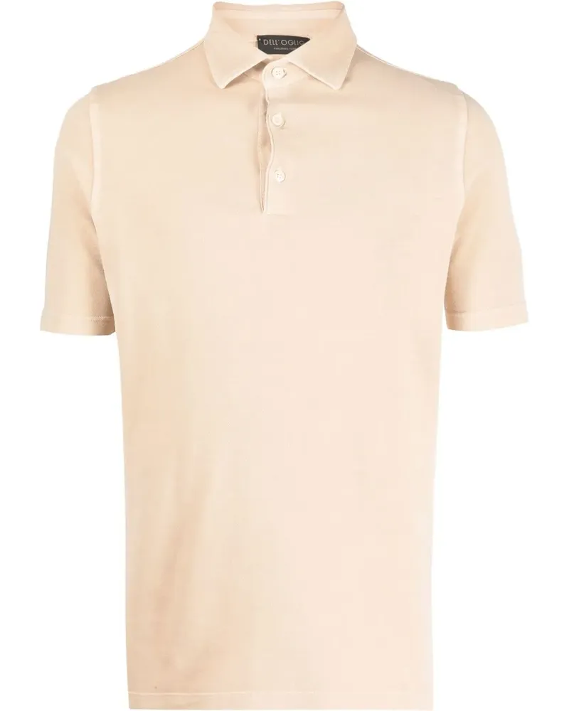 Dell'oglio Kurzärmeliges Poloshirt - Gelb Gelb
