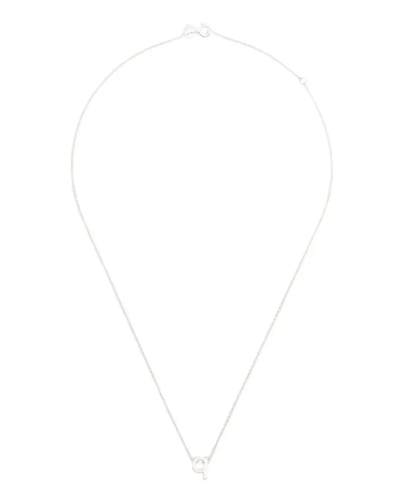 Le Gramme U Halskette - Silber Silber