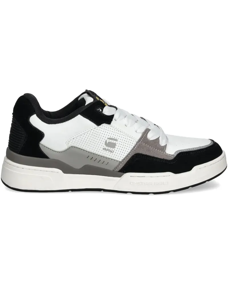 G-STAR RAW Attack Cup Low Sneakers - Weiß Weiß