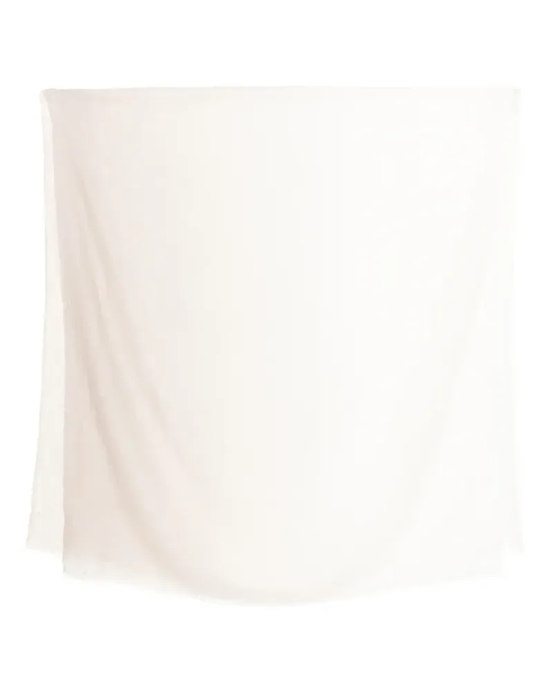 N.Peal Gefärbter Kaschmirschal - Nude Nude