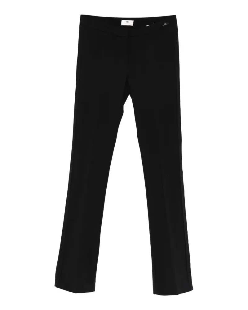 Elisabetta Franchi black flared trousers - Schwarz Schwarz