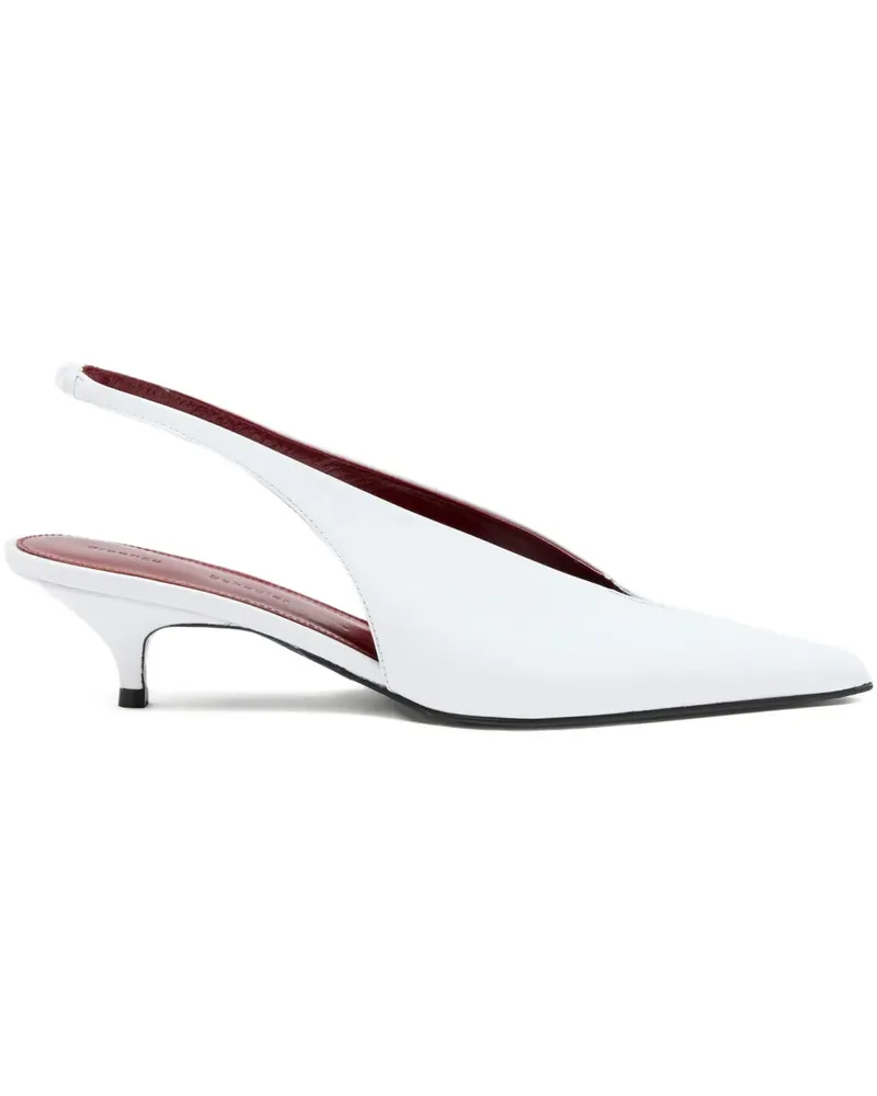 Proenza Schouler Pumps mit Absatz 40mm - Weiß Weiß