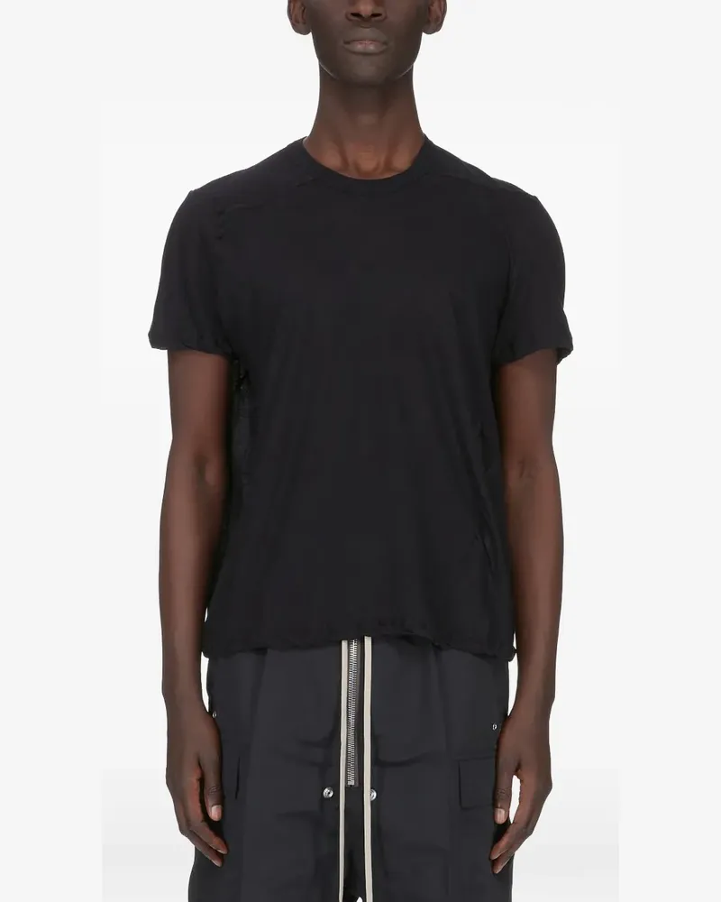 Rick Owens T-Shirt im Layering-Look - Schwarz Schwarz