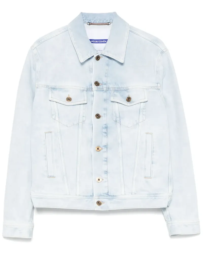 Jacob Cohën Klassische Jeansjacke - Blau Blau