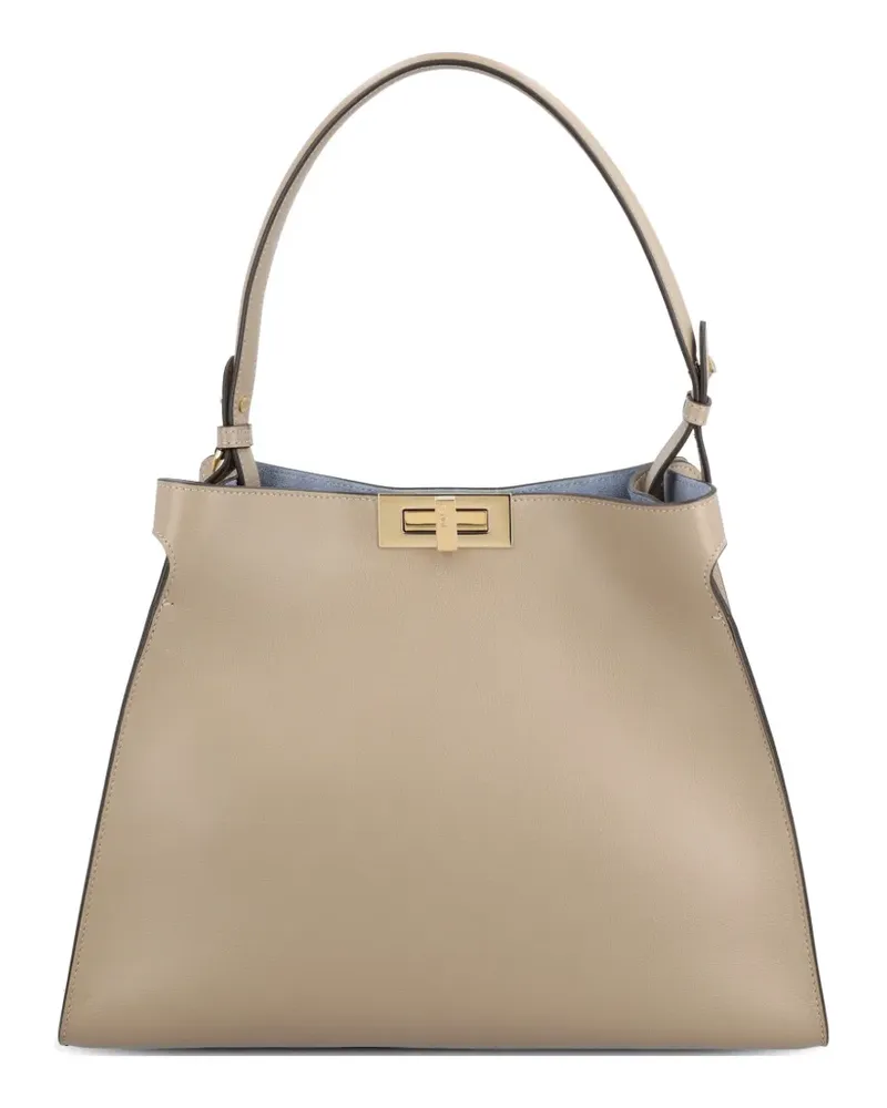 Fendi Mittelgroße Way Tote Bag - Nude Nude