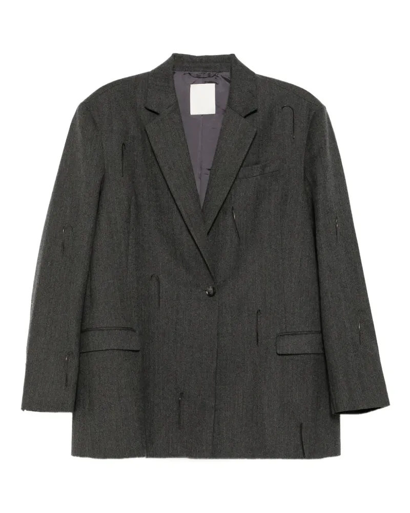 JNBY Blazer mit lockerem Schnitt - Grau Grau