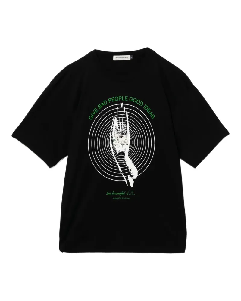 Undercover x Twin Peaks T-Shirt mit grafischem Print - Schwarz Schwarz