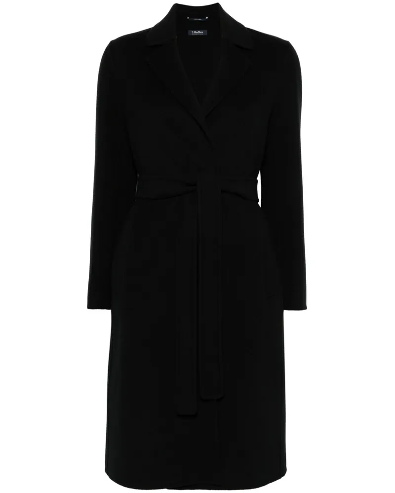 Max Mara Pauline Mantel - Schwarz Schwarz