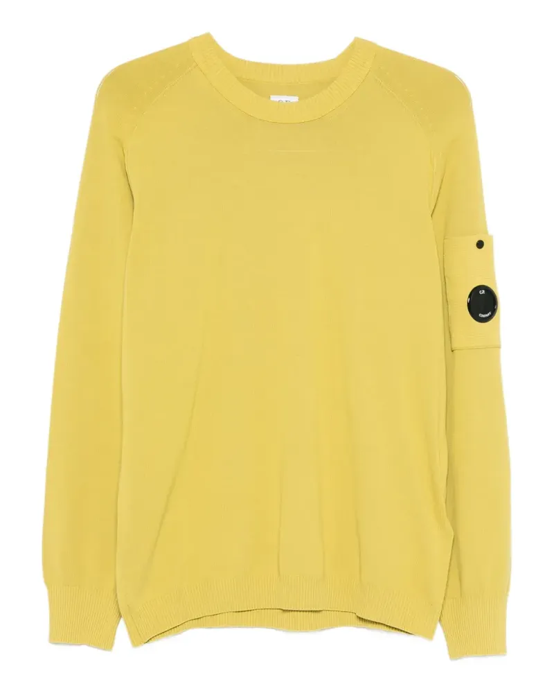 C.P. Company Lens-detail sweater - Gelb Gelb