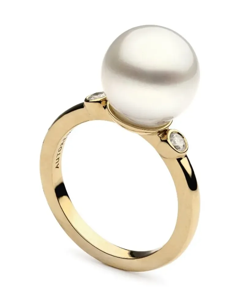 AUTORE MODA 9kt Allegra South Sea Pearl Gelbgoldring Gold