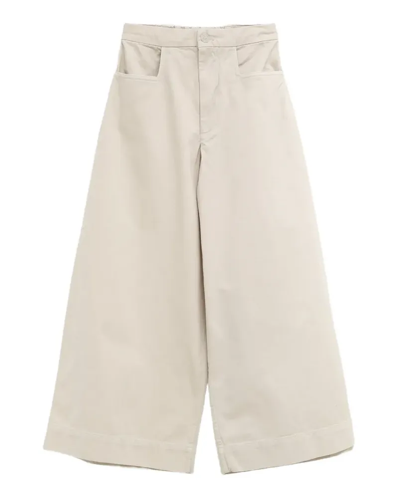 Lauren Manoogian Weite Sweep Hose mit Stretchbund - Nude Nude
