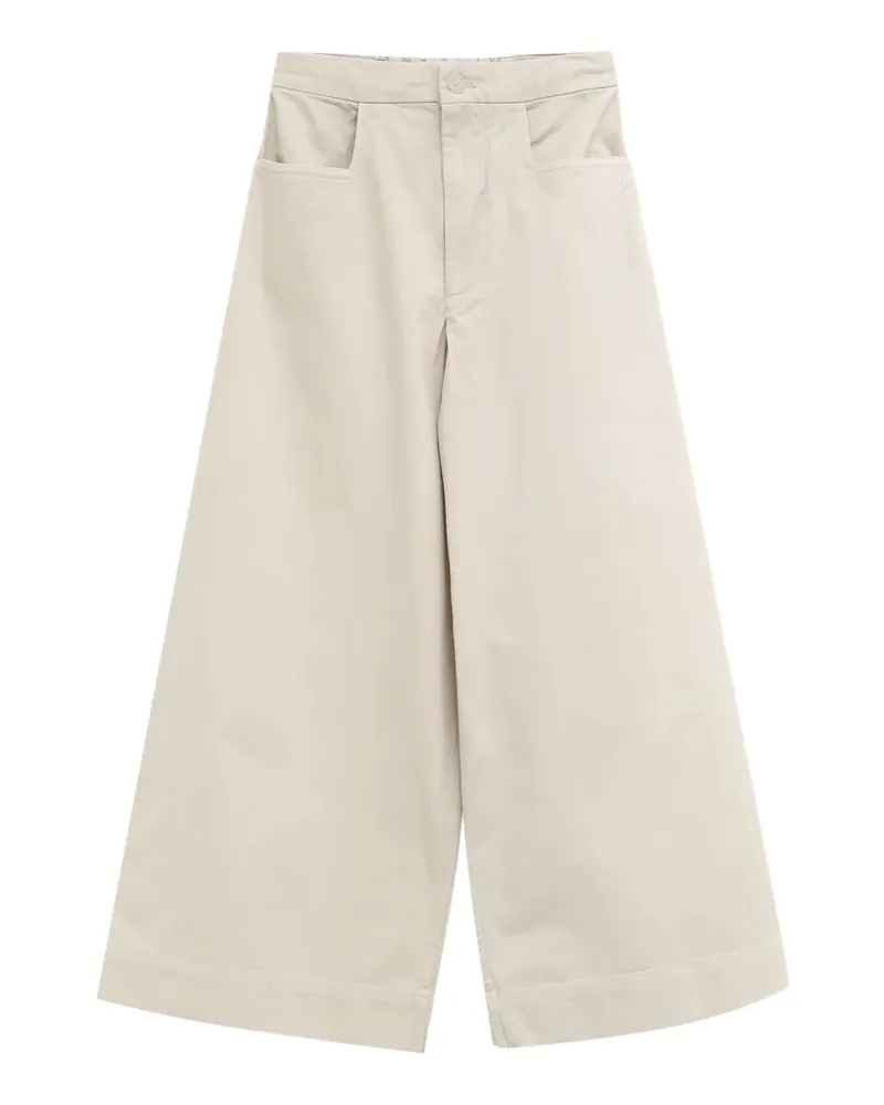 Lauren Manoogian Weite Sweep Hose mit Stretchbund - Nude Nude