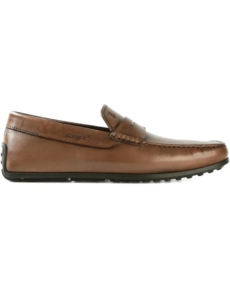 TOD'S City' Loafer - Braun Braun