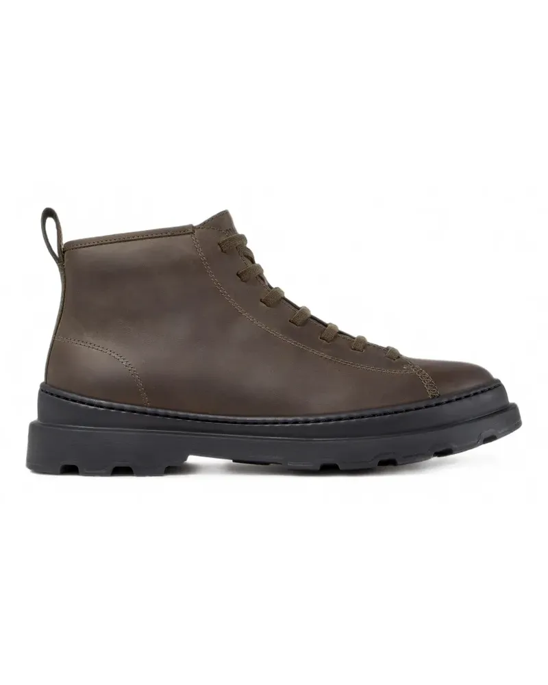 Camper Brutus+ Stiefeletten aus Nubukleder - Braun Braun