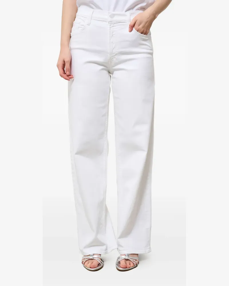 Mother Five-Pocket-Jeans - Weiß Weiß