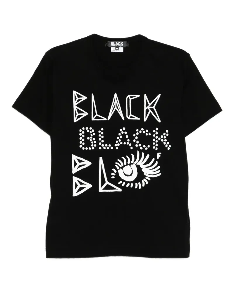 Comme des Garçons T-Shirt mit Print - Schwarz Schwarz