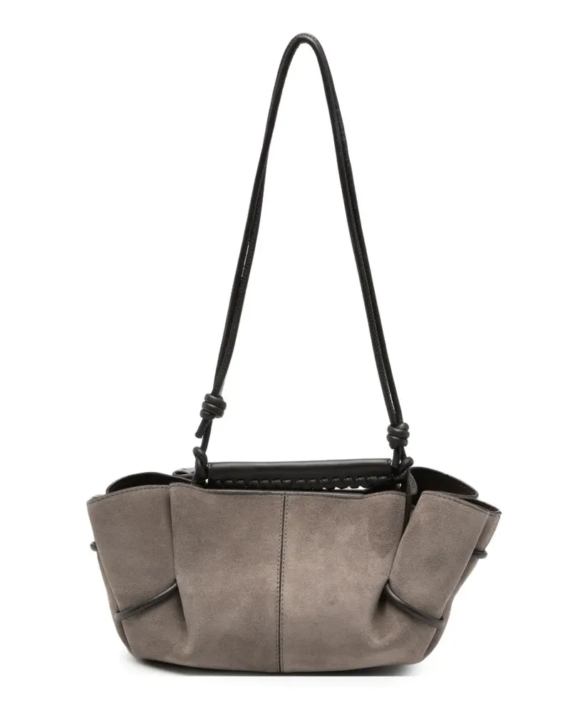 HEREU Mini Arta Tote Bag aus Wildleder - Grau Grau