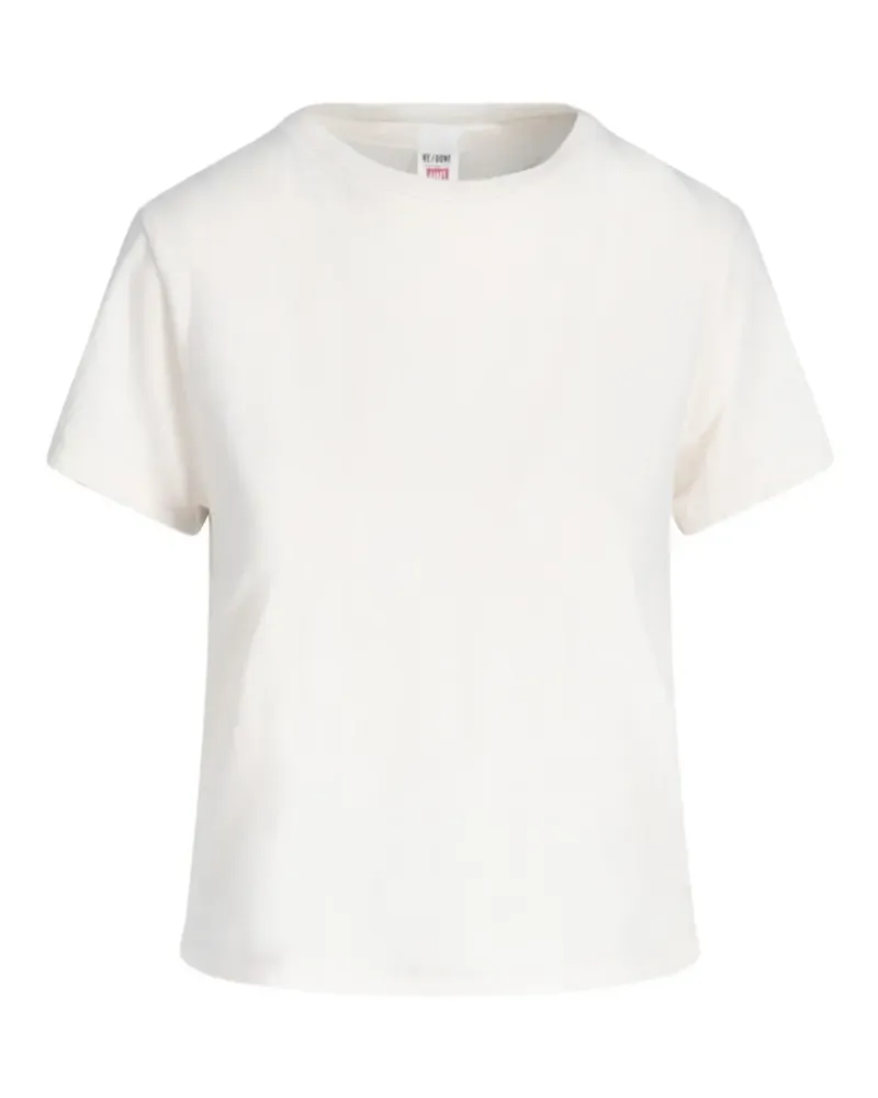 RE/DONE The Classic' T-Shirt - Weiß Weiß