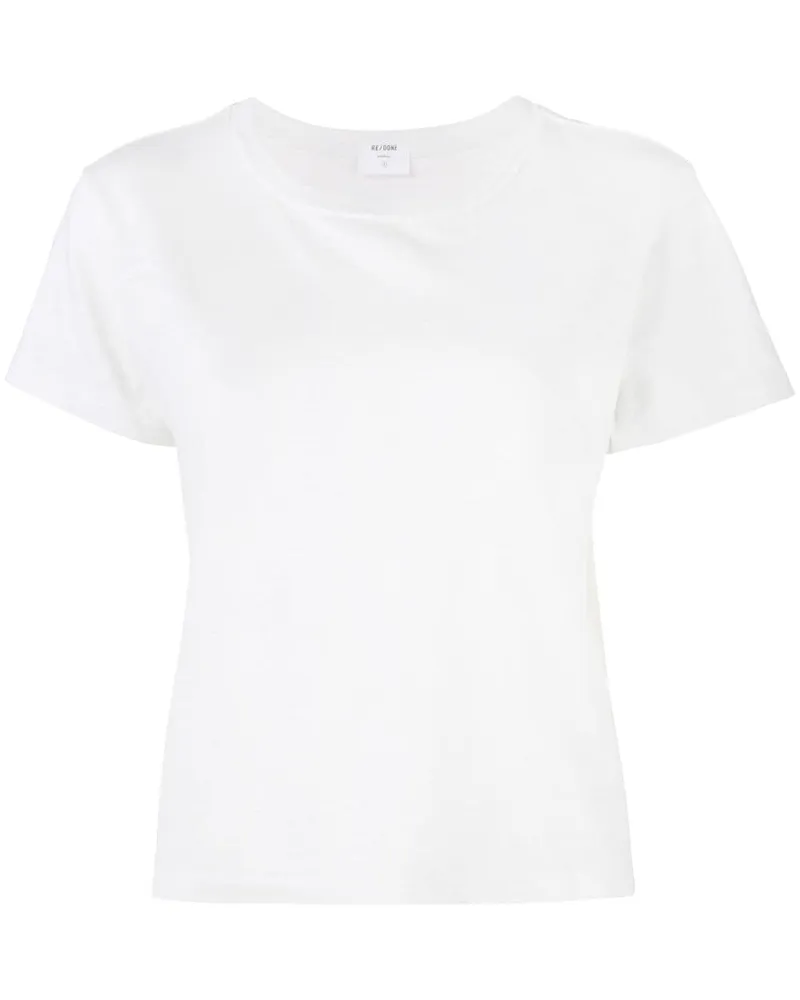 RE/DONE The Classic' T-Shirt - Weiß Weiß
