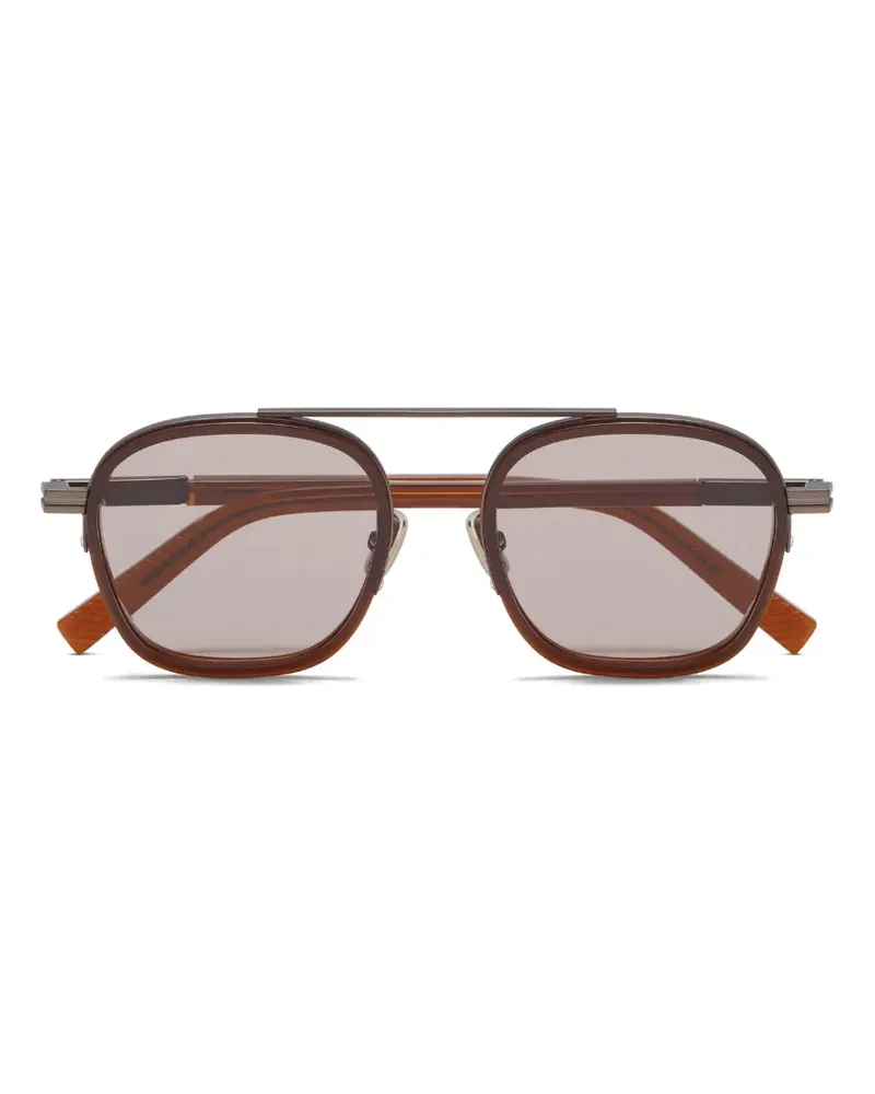 Ermenegildo Zegna Orizzonte I Sonnenbrille - Braun Braun