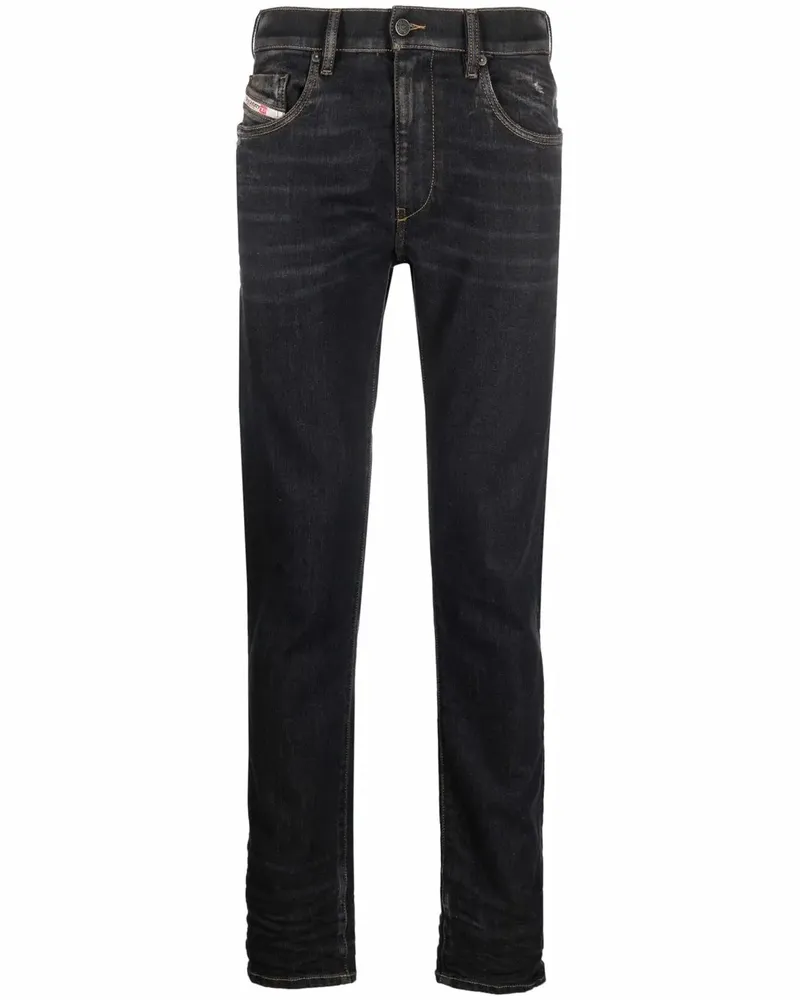Diesel D-Strukt Skinny-Jeans - Schwarz Schwarz