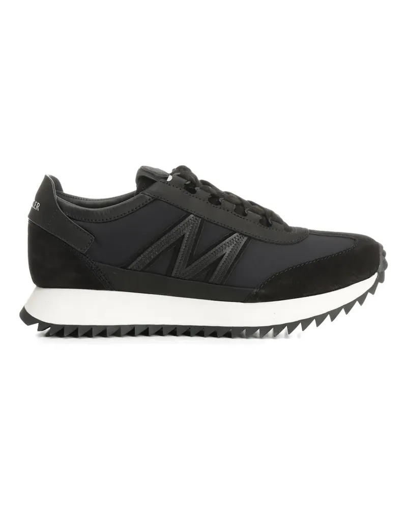 Moncler Pacey 2 suede-panelled sneakers - Schwarz Schwarz
