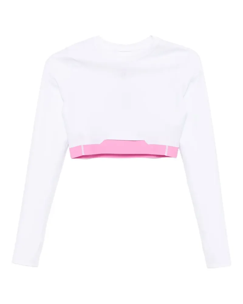 ON T-Shirt mit Logo-Print - Weiß Weiß