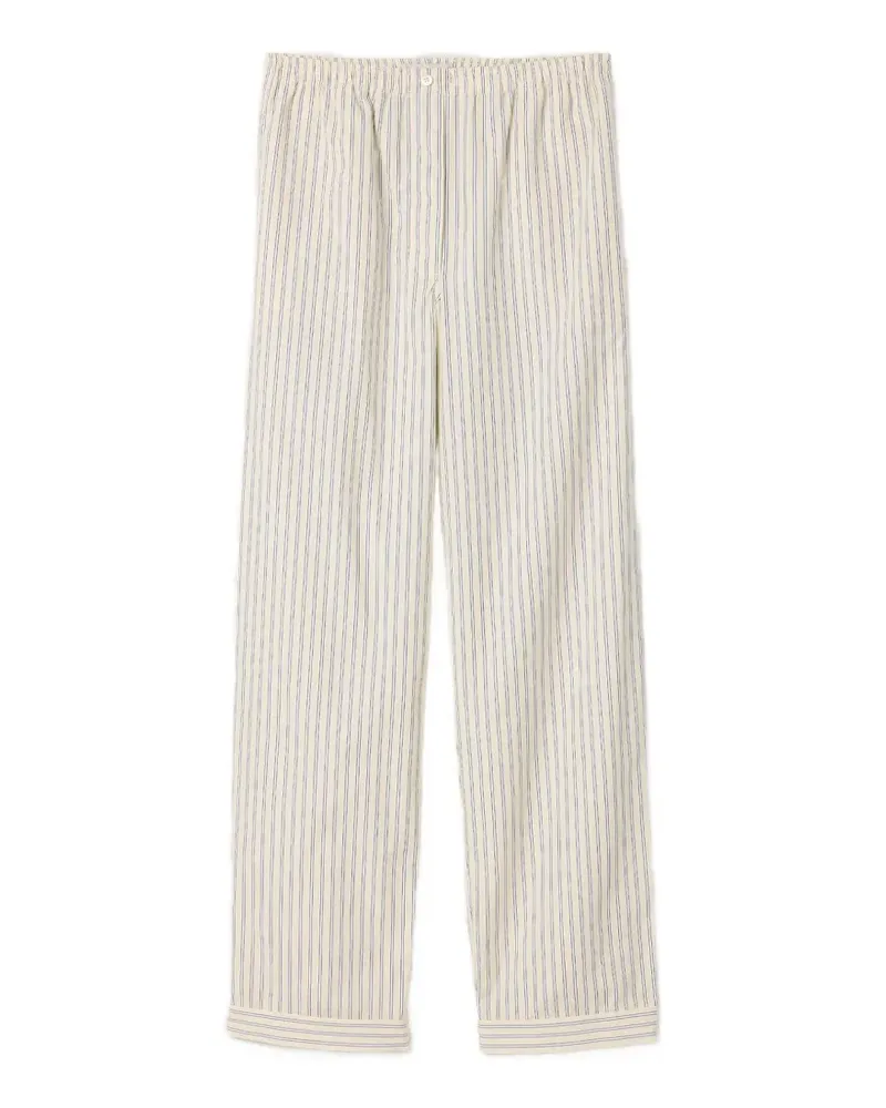 Miu Miu Gestreifte Hose - Nude Nude