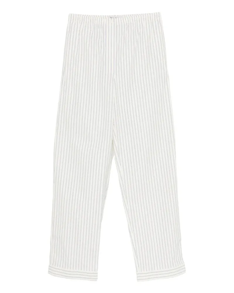 Miu Miu striped trousers - Nude Nude