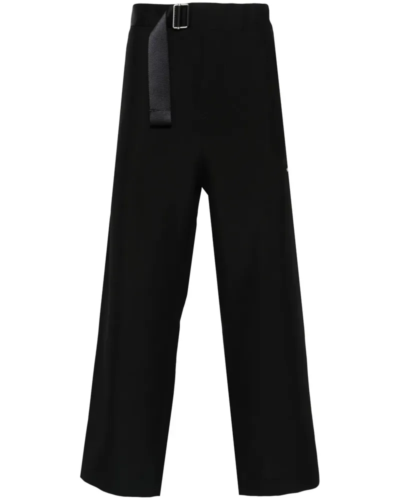OAMC Straight-Leg-Hose mit Gürtel - Schwarz Schwarz