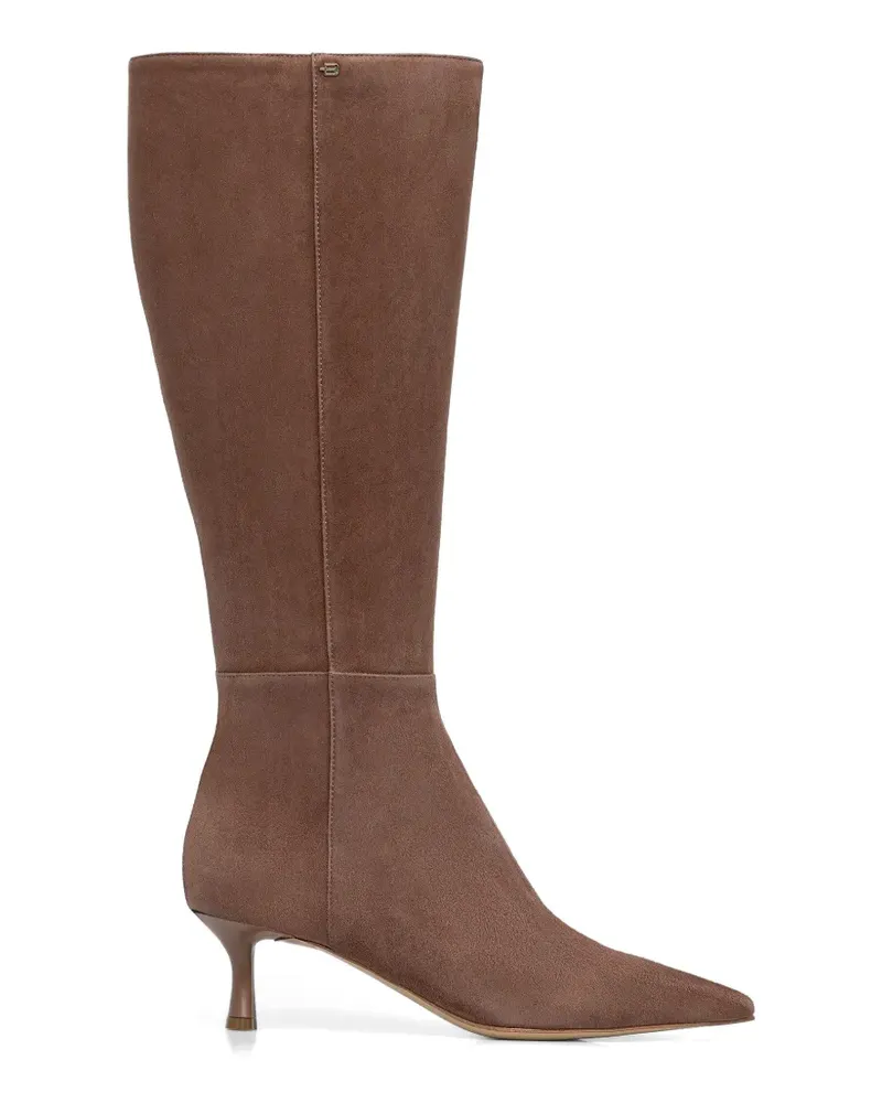 Baldinini Kniehohe Stiefel mit spitzer Kappe - Braun Braun