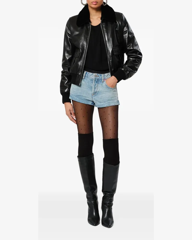 Isabel Marant Diloa Jeans-Shorts - Blau Blau