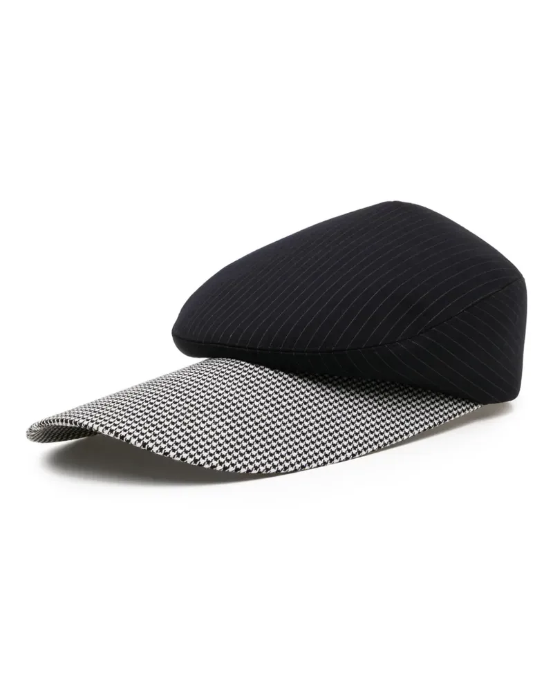 Comme des Garçons Hut mit Nadelstreifen - Schwarz Schwarz