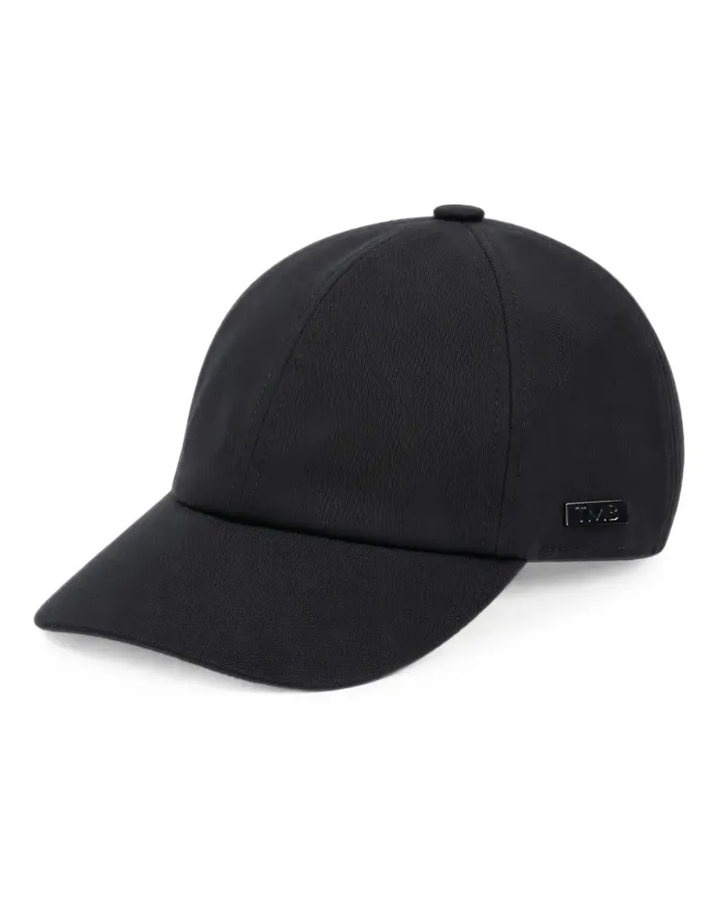 Tombolini Baseballkappe mit Logo-Schild - Blau Blau