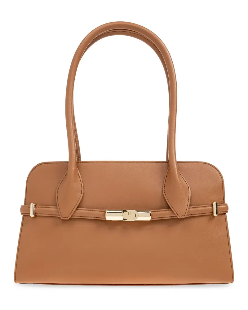 Furla Goccia Tote Bag - Braun Braun