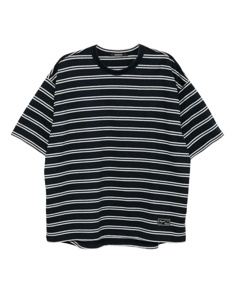 SONGZIO Charlot Marine T-Shirt - Blau Blau