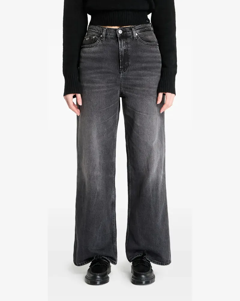 Tommy Hilfiger Weite Claire High-Rise-Jeans - Grau Grau