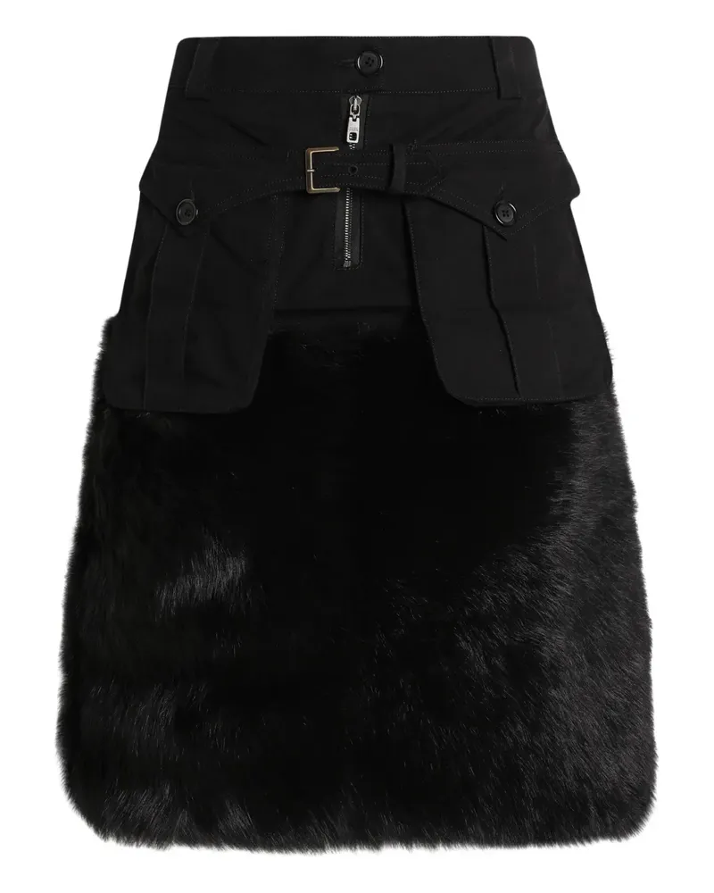 Dolce & Gabbana Rock mit Gürtel - N0000 BLACK N0000