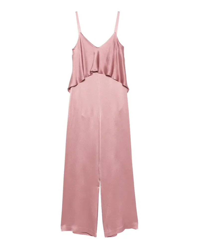 Antonelli Firenze Milena V-neck jumpsuit - Rosa Rosa