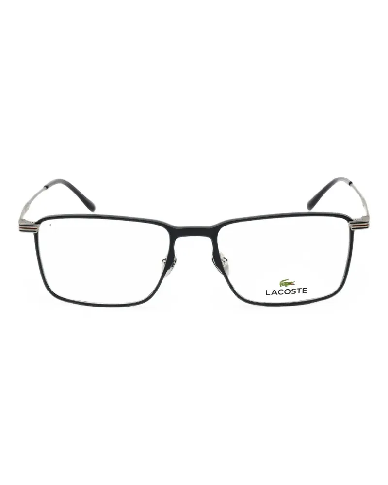 Lacoste rectangle-frame glasses - Schwarz Schwarz