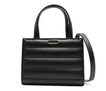 Mini Umhängetasche mit Steppung - Schwarz